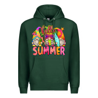 Sports Green hello summer gnomes Premium Hoodie - Zillion Design Studio
