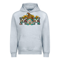 Heather Grey mom gnome Urban Hoodie - Zillion Design Studio