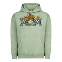 Pigment Oil Green mom gnome Urban Hoodie - Zillion Design Studio
