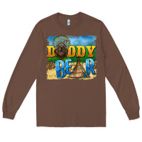Chestnut daddy bear native Long Sleeve Tee - BarkalooDesign