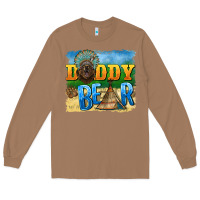 Toasted Coconut daddy bear native Long Sleeve Tee - BarkalooDesign