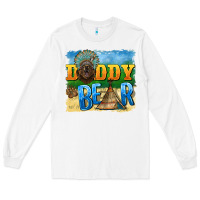 White daddy bear native Long Sleeve Tee - BarkalooDesign