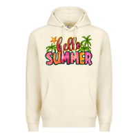 Sandshell hello summer Premium Hoodie - Zillion Design Studio