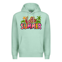 Seafoam hello summer Premium Hoodie - Zillion Design Studio