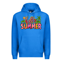 True Royal hello summer Premium Hoodie - Zillion Design Studio