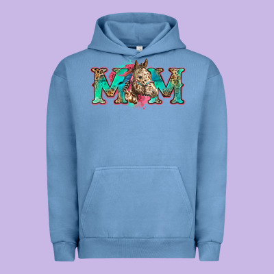 Mom Horse Urban Hoodie Designed By Zillion Design Studio