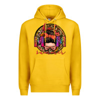 Lemon hot mom summer messy bun Premium Hoodie - Zillion Design Studio
