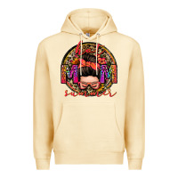 Pina Colada hot mom summer messy bun Premium Hoodie - Zillion Design Studio
