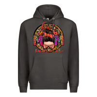Smoke hot mom summer messy bun Premium Hoodie - Zillion Design Studio