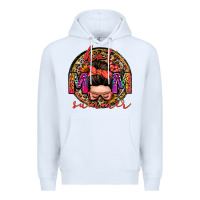 White hot mom summer messy bun Premium Hoodie - Zillion Design Studio