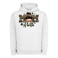 Pigment Lunar Rock mom of both boys messy bun Urban Hoodie - Zillion Design Studio