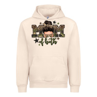 Sandshell mom of both boys messy bun Urban Hoodie - Zillion Design Studio