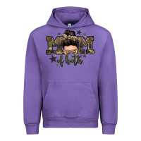 Tulip mom of both boys messy bun Urban Hoodie - Zillion Design Studio
