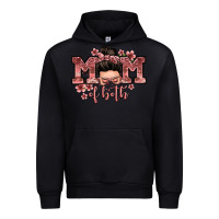 Black mom of both messy bun Urban Hoodie - Zillion Design Studio