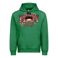 Emerald mom of both messy bun Urban Hoodie - Zillion Design Studio