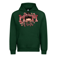 Forest Green mom of both messy bun Urban Hoodie - Zillion Design Studio