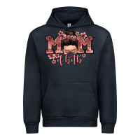 Navy mom of both messy bun Urban Hoodie - Zillion Design Studio