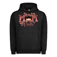 Pigment Black mom of both messy bun Urban Hoodie - Zillion Design Studio