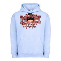 Pigment Grape Ice mom of both messy bun Urban Hoodie - Zillion Design Studio