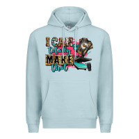 Blue Mist i can totally make that Premium Hoodie - Zillion Design Studio