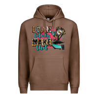 Chestnut i can totally make that Premium Hoodie - Zillion Design Studio