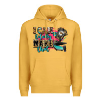 Mustard i can totally make that Premium Hoodie - Zillion Design Studio