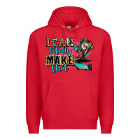 Red i can totally make that Premium Hoodie - Zillion Design Studio