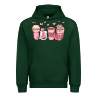 Forest Green mother's day floral coffee cups Urban Hoodie - Zillion Design Studio