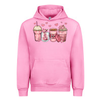 Fuchsia Pink mother's day floral coffee cups Urban Hoodie - Zillion Design Studio