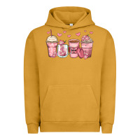 Pigment Peanut Butter mother's day floral coffee cups Urban Hoodie - Zillion Design Studio