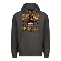 Smoke leopard junkie messy bun Premium Hoodie - Zillion Design Studio