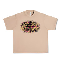 Burro Leopard Pattern Urban Heavy Tee - RanaPortraitStore