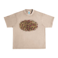 French Oak Leopard Pattern Urban Heavy Tee - RanaPortraitStore