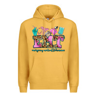 Mustard emt emergency medical technician Premium Hoodie - AdoDesignShop
