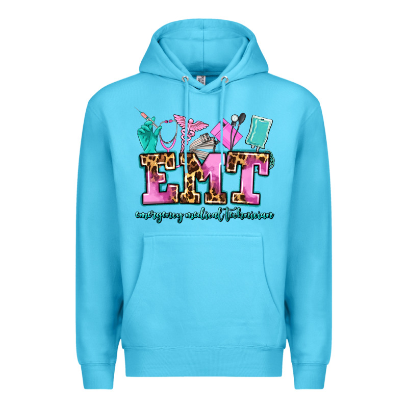 Emt Emergency Medical Technician Premium Hoodie by AdoDesignShop | Teevron