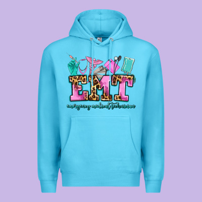 Emt Emergency Medical Technician Premium Hoodie Designed By Adodesignshop