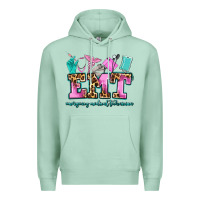 Seafoam emt emergency medical technician Premium Hoodie - AdoDesignShop