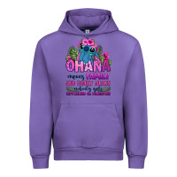 Tulip ohana means family Urban Hoodie - Zillion Design Studio