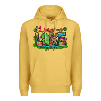 Antique Gold living on lake time Premium Hoodie - Zillion Design Studio