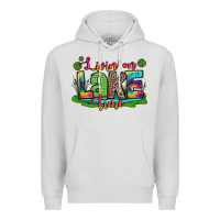 Dove Grey living on lake time Premium Hoodie - Zillion Design Studio