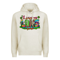 Oatmeal Heather living on lake time Premium Hoodie - Zillion Design Studio