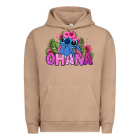 Pigment Burro ohana stitch Urban Hoodie - Zillion Design Studio