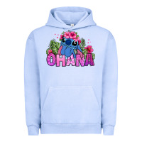 Pigment Grape Ice ohana stitch Urban Hoodie - Zillion Design Studio