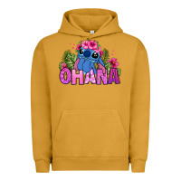 Pigment Peanut Butter ohana stitch Urban Hoodie - Zillion Design Studio