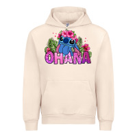 Sandshell ohana stitch Urban Hoodie - Zillion Design Studio