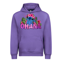 Tulip ohana stitch Urban Hoodie - Zillion Design Studio