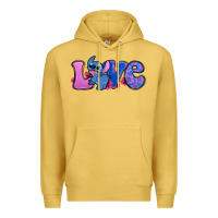 Antique Gold love stitch Premium Hoodie - Zillion Design Studio