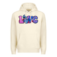Sandshell love stitch Premium Hoodie - Zillion Design Studio