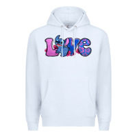 White love stitch Premium Hoodie - Zillion Design Studio