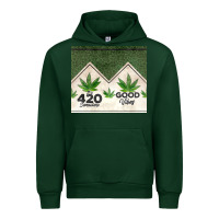 Forest Green 420 somewhere good vibes weed tumbler2 Urban Hoodie - CTS Tumbler Store